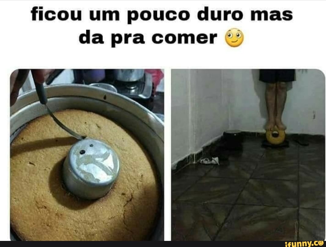 ficou um pouco duro mas da pra comer