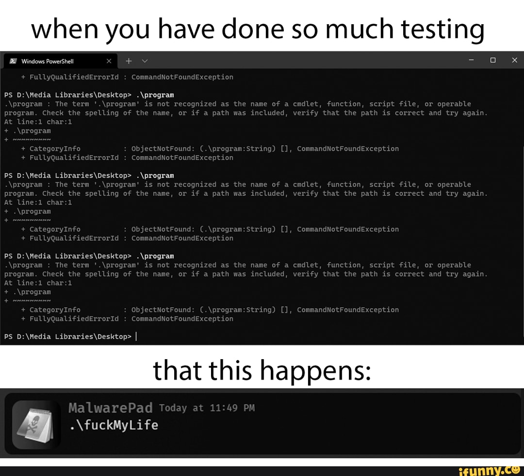 Powershell memes. Best Collection of funny Powershell pictures on iFunny