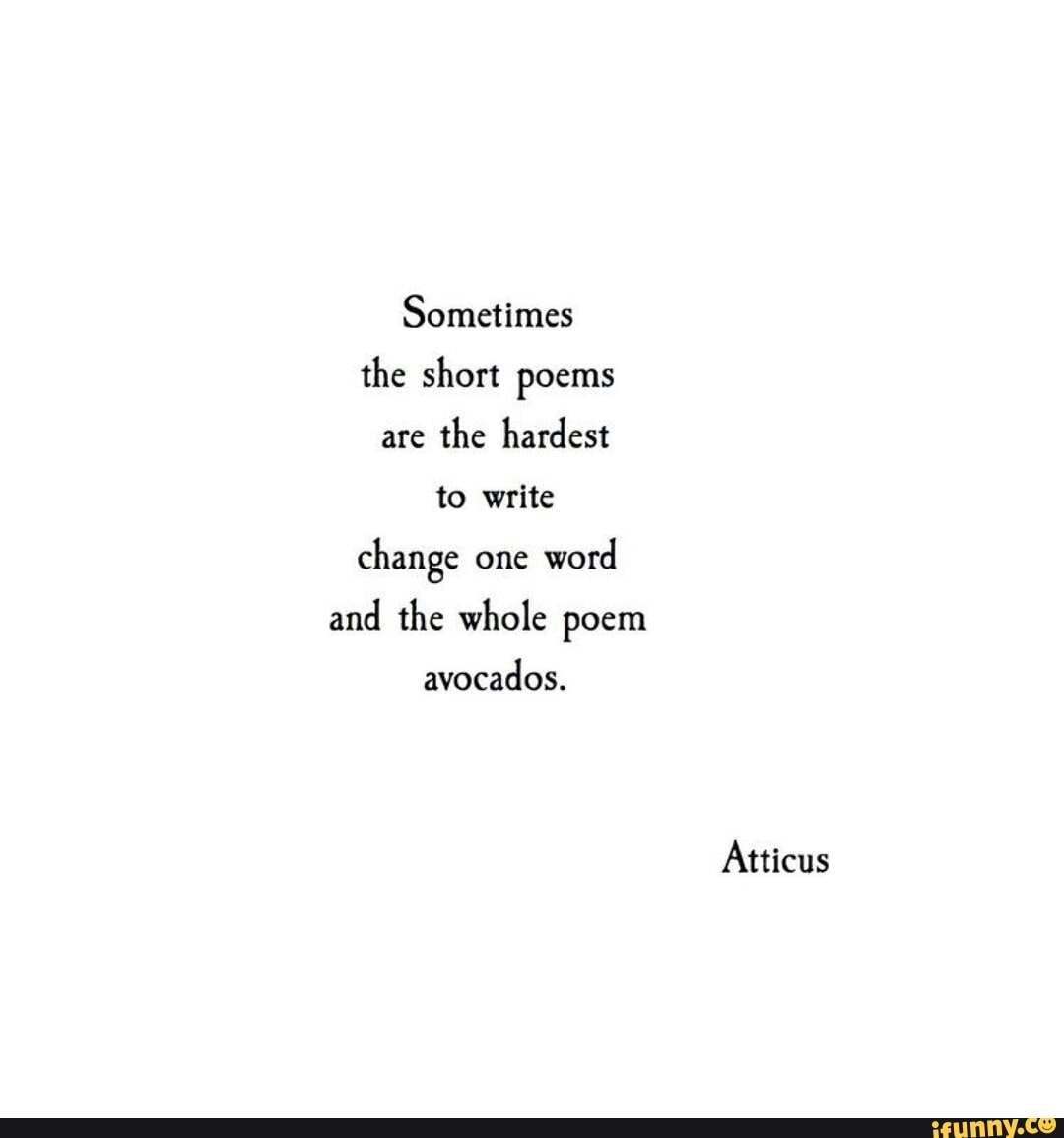 poems about change