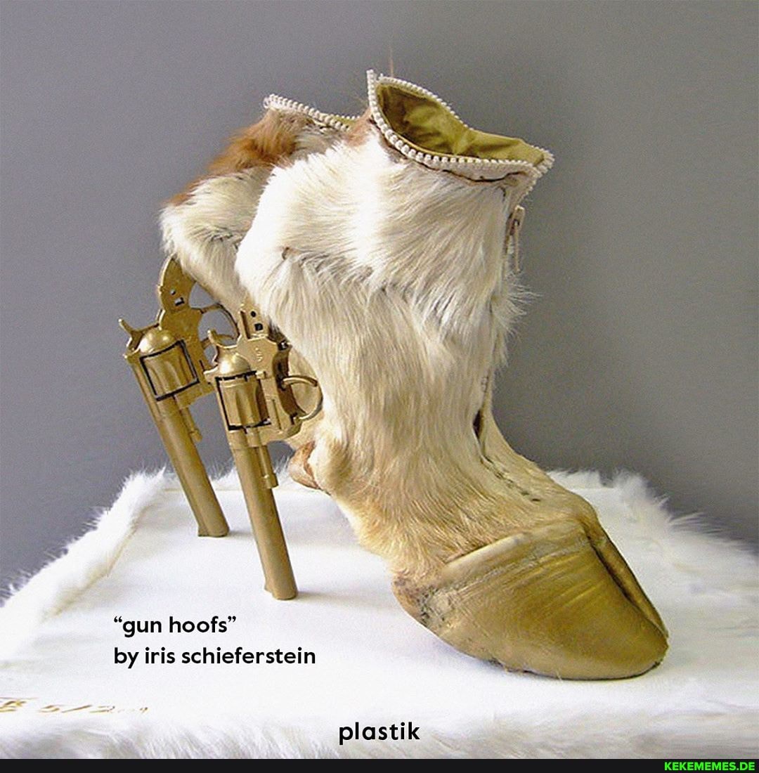 "gun hoofs" by iris schieferstein