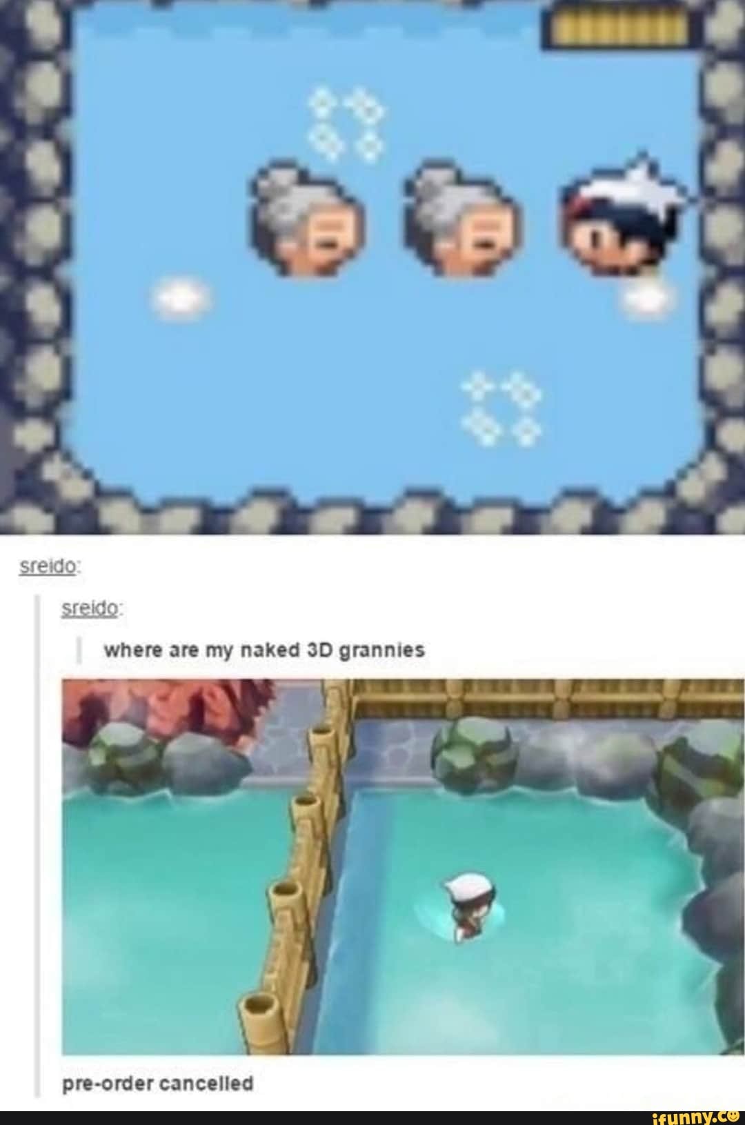 where are my naked 3D grannies