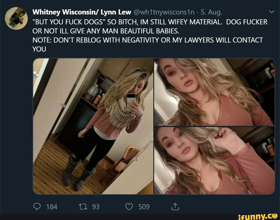 Whitney Wisconsin Fucks Dog.
