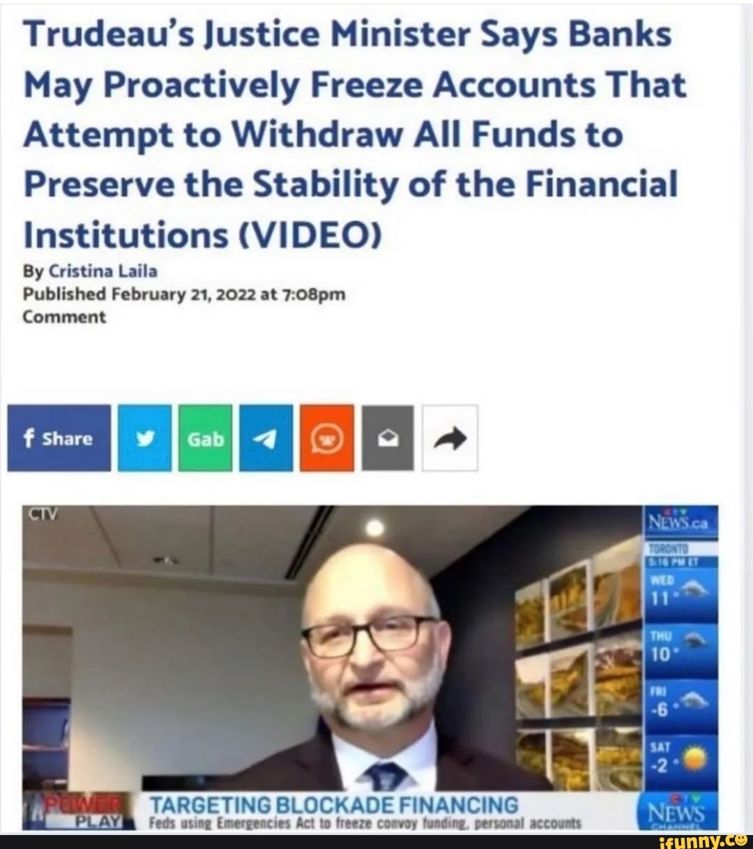 Freeze account