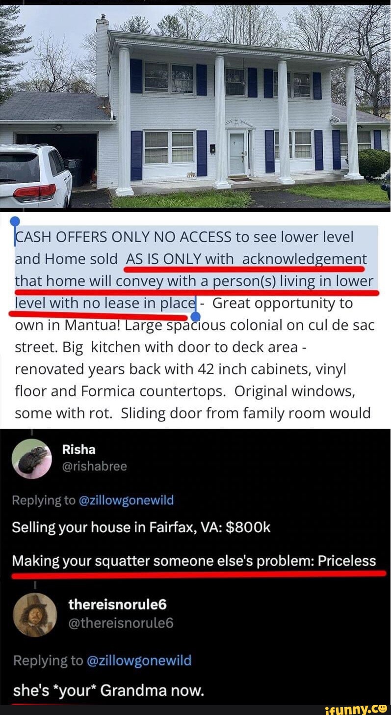 OFFERS ONLY NO ACCESS to see lower level and Home sold AS IS ONLY with acknowledgement that home