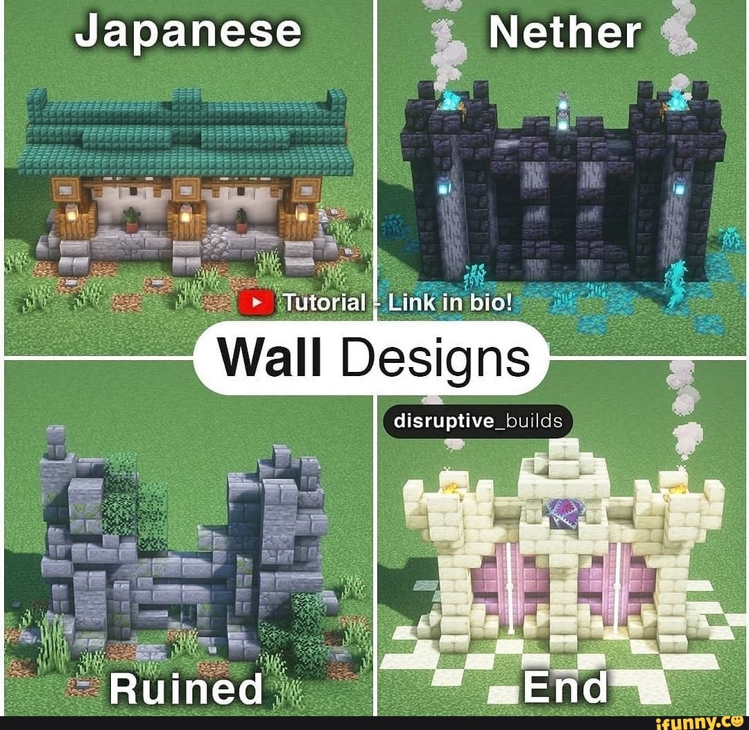 Japanese Nether Tutorial Livik in Desig disruptive __uilas Ruined - iFunny