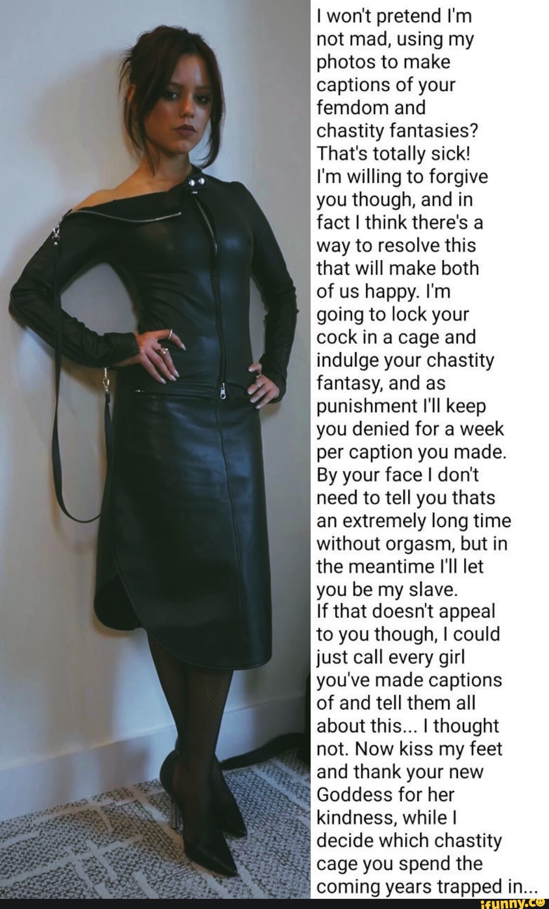 chinese dress ladies LITTLE BLACK LEATHER DRESS – Kapolavoro Collection main image 0