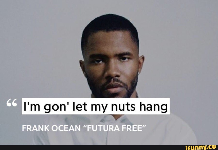 Перевод текста песни исполнителя (группы) Frank Ocean