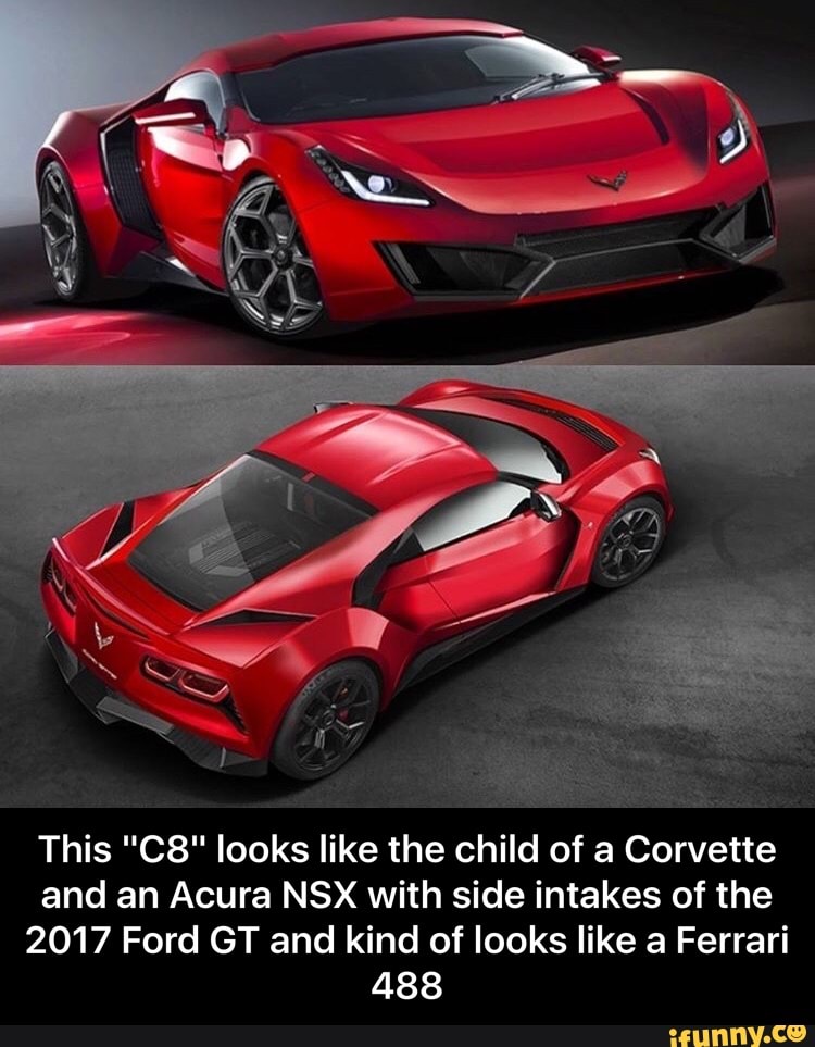 This C8 Looks Like The Child Of A Corvette And An Acura