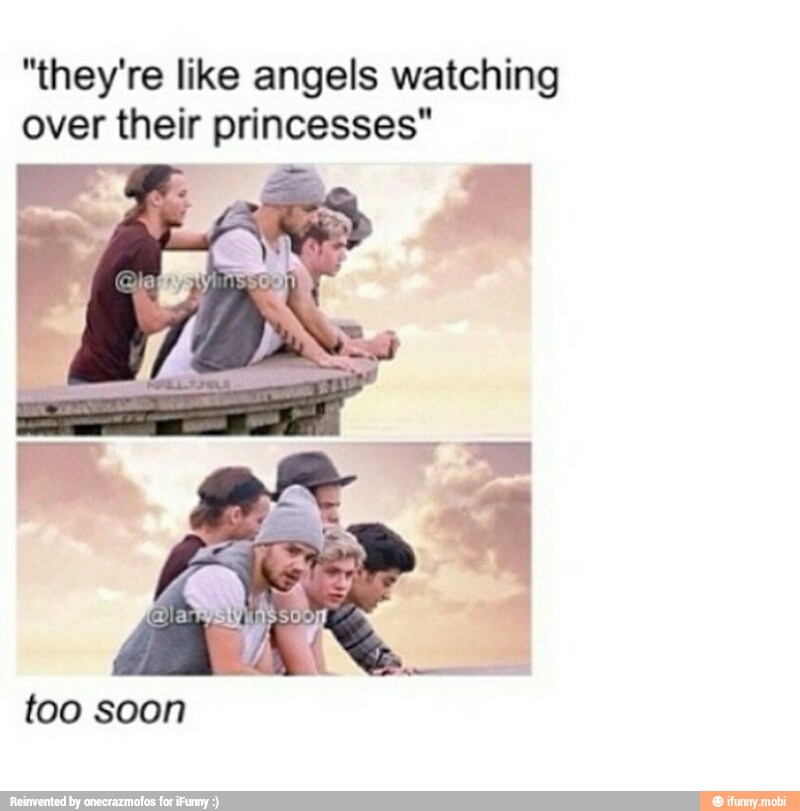 "they're like angels watching
over their princesses"
too