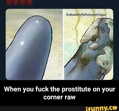 Raw prostitute fucks Crackhead Crackwhore