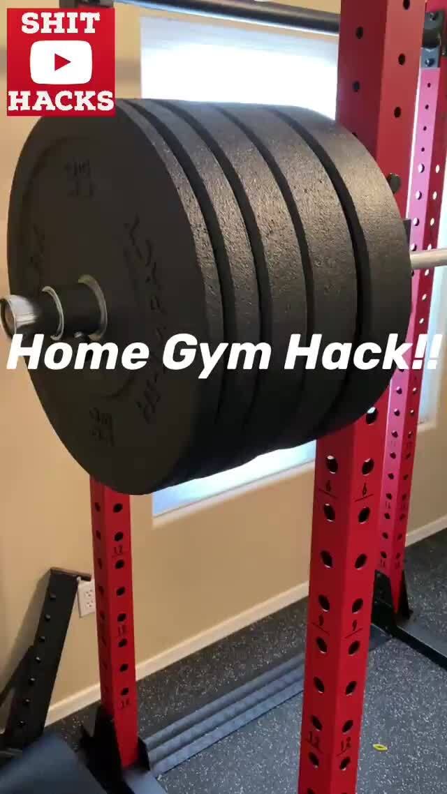 Gym Hack That Will Save Your Life!!! Home Gym Hacki! )