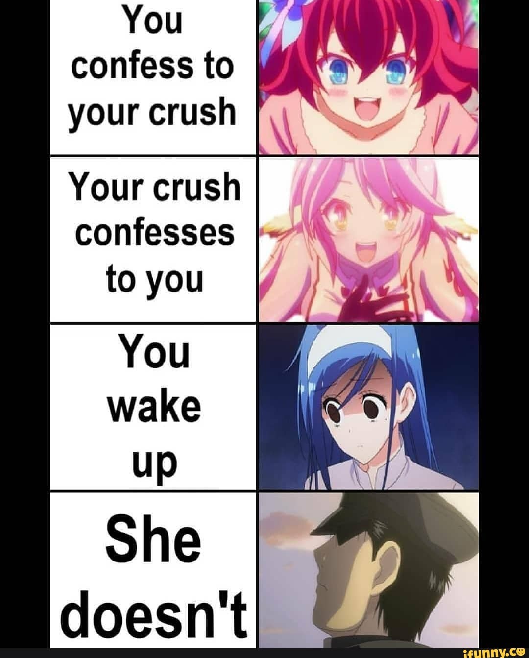 You Confess To Your Crush Your Crush Confesses Ifunny 6575