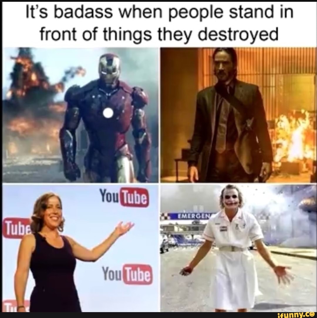 It's badass when people stand in