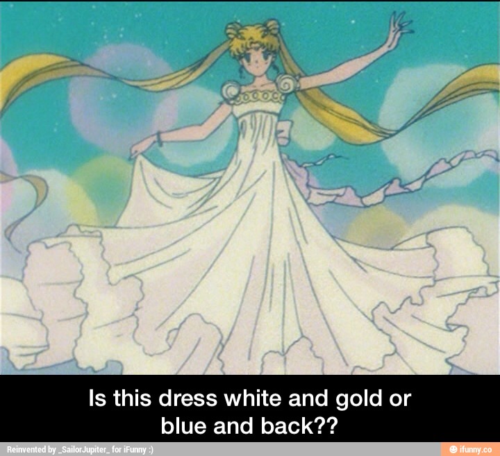 Is this dress white and gold or
blue and back?? - Is this dress white and gold or blue and back??
