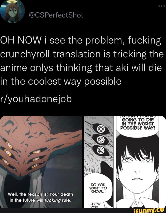 I made another meme. I like to make memes. : r/Crunchyroll