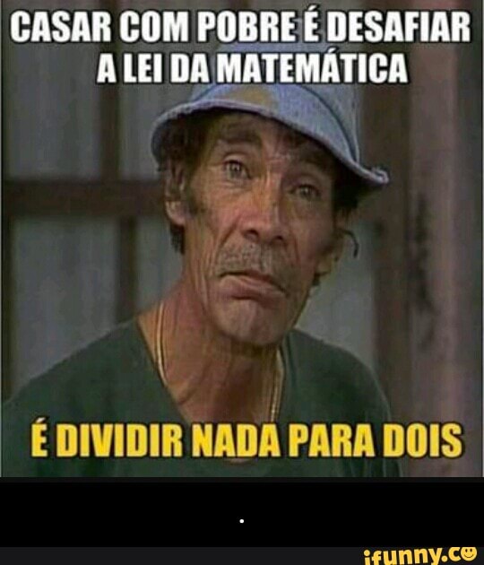 É DIVIDIR NADA PARA DOIS - .