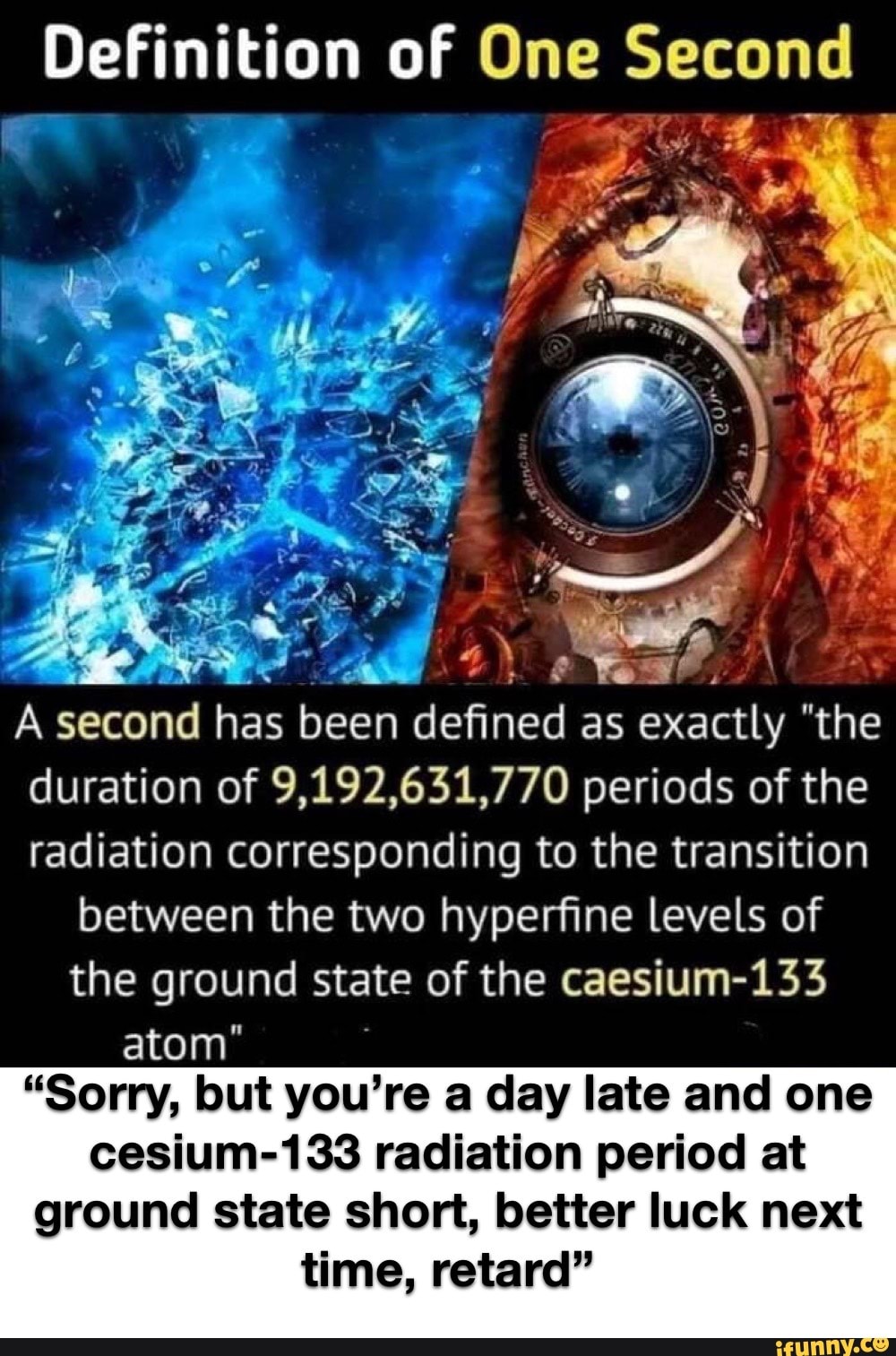 Definition of One Second A second has been defined as exactly "the