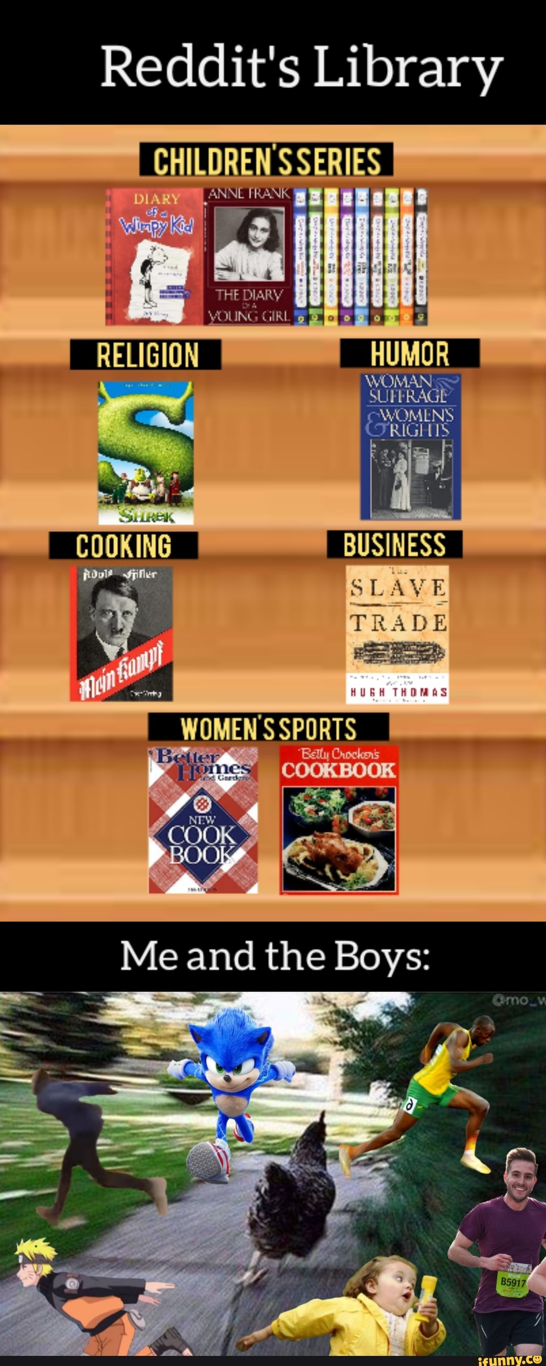 Reddit's Library CHILDREN. S SERIES iFunny