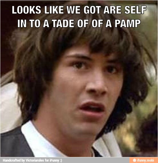 LOOKS LIKE WE GOT ARE SELF"
