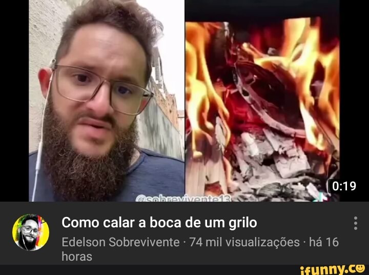 Como calar a boca de um grilo
Edelson Sobrevivente 74 mil visualizações há 16 horas