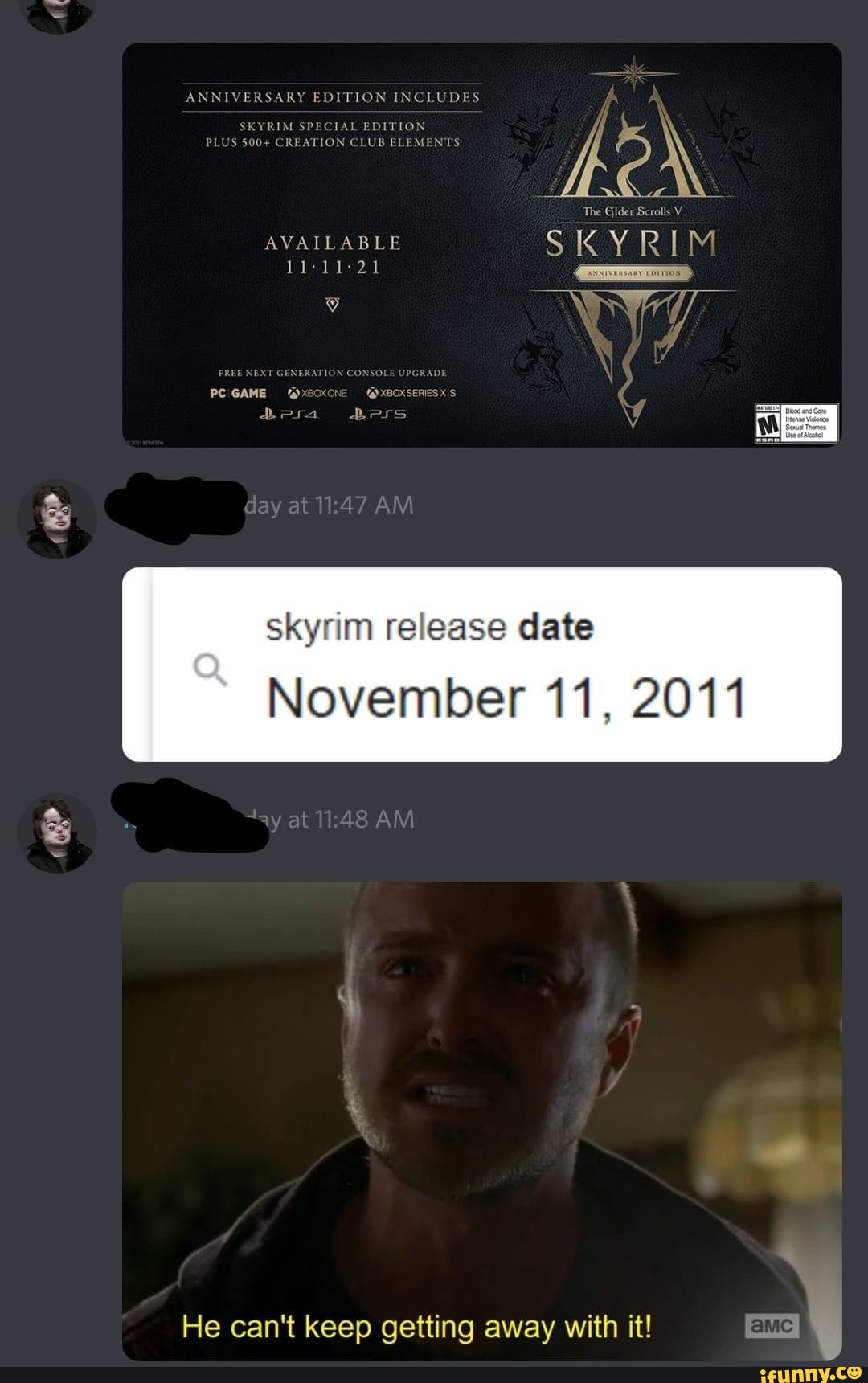 ANNIVERSARY EDITION INCLUDES SKYRIM SPECIAL EDITION PLUS 500+ CREATION CLUB  ELEMENTS The Gilder Scrolls V