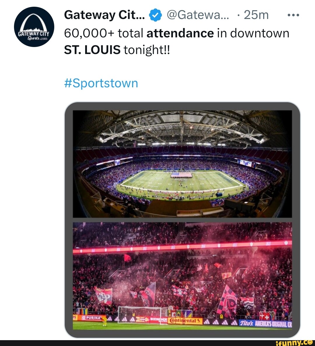 Gateway Cit... Gatewa... 60,000+ total attendance in downtown ST