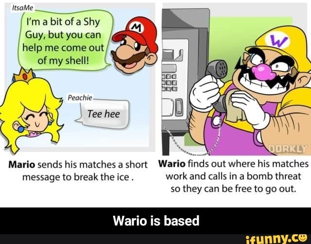 Wario memes. Best Collection of funny Wario pictures on iFunny