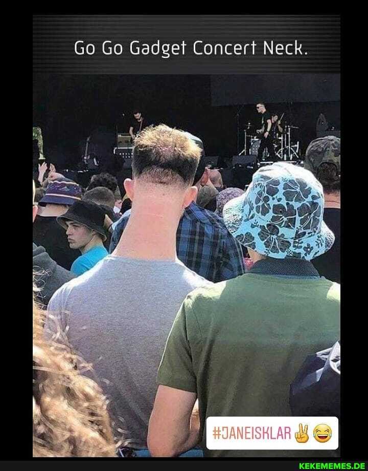 Go Go Gadget Concert Neck.