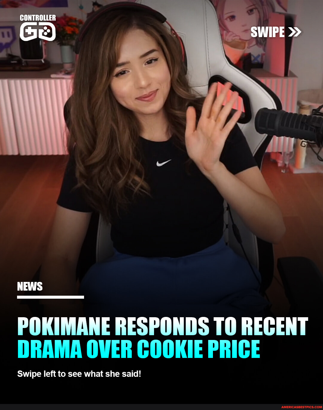 Swipe Left To See What Pokimane Said About This Recent Drama People Were Claiming Her New Cookie