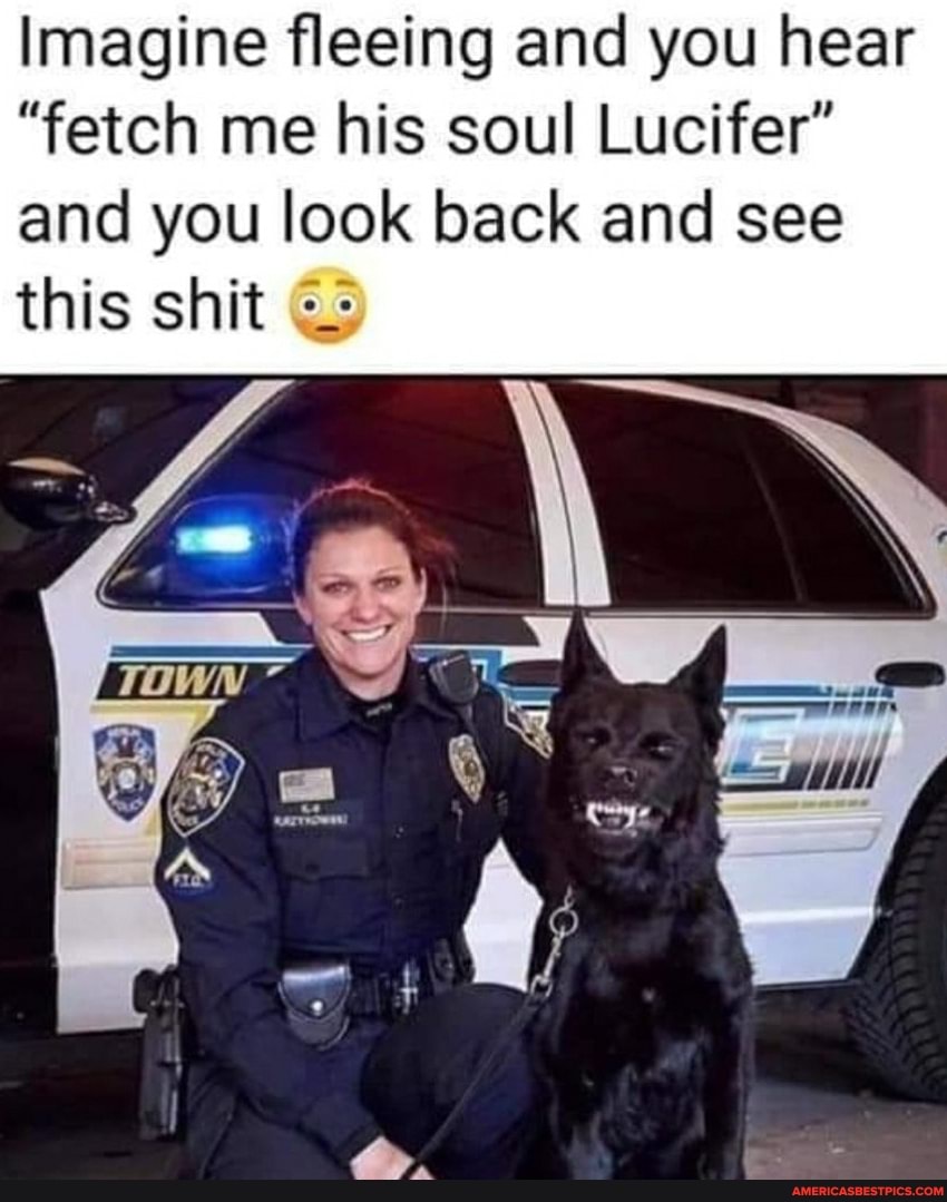 Imagine fleeing and you hear
"fetch me his soul Lucifer" and you look back and see this shit