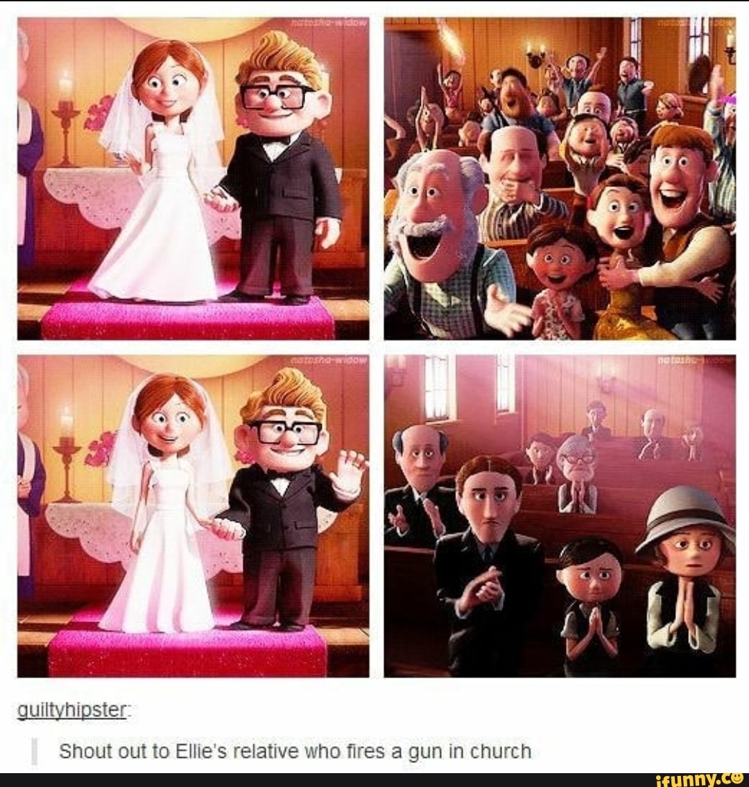 guiltyhipster
Shout out to Ellie's relative who fires a gun in church