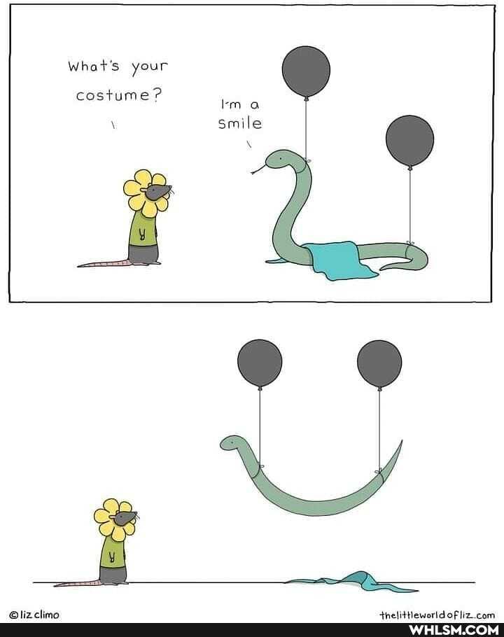 What's your costume?
smile