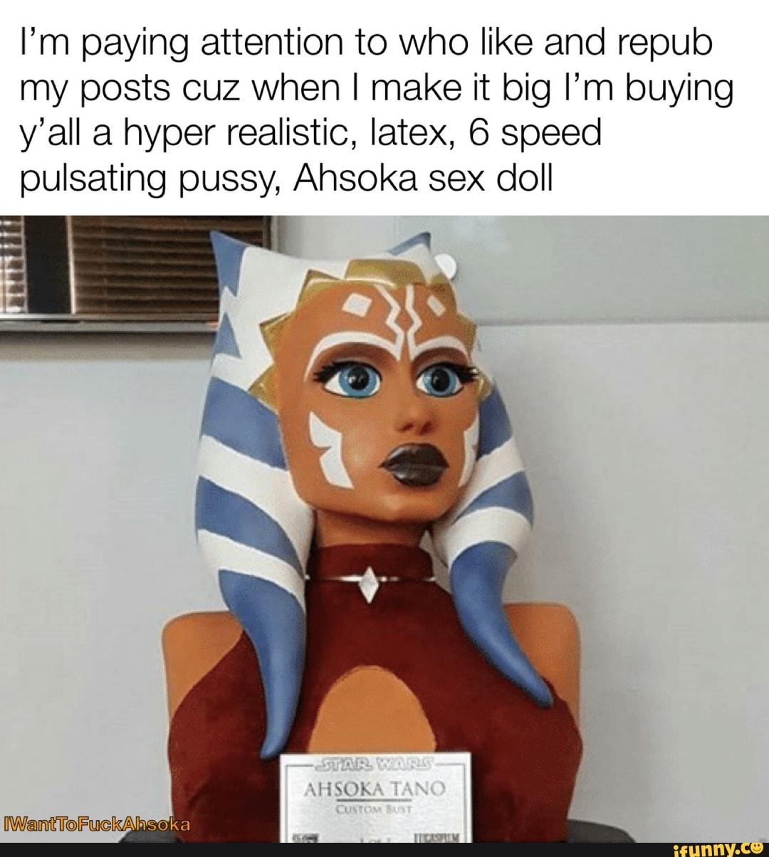 Ahsoka tano sex doll