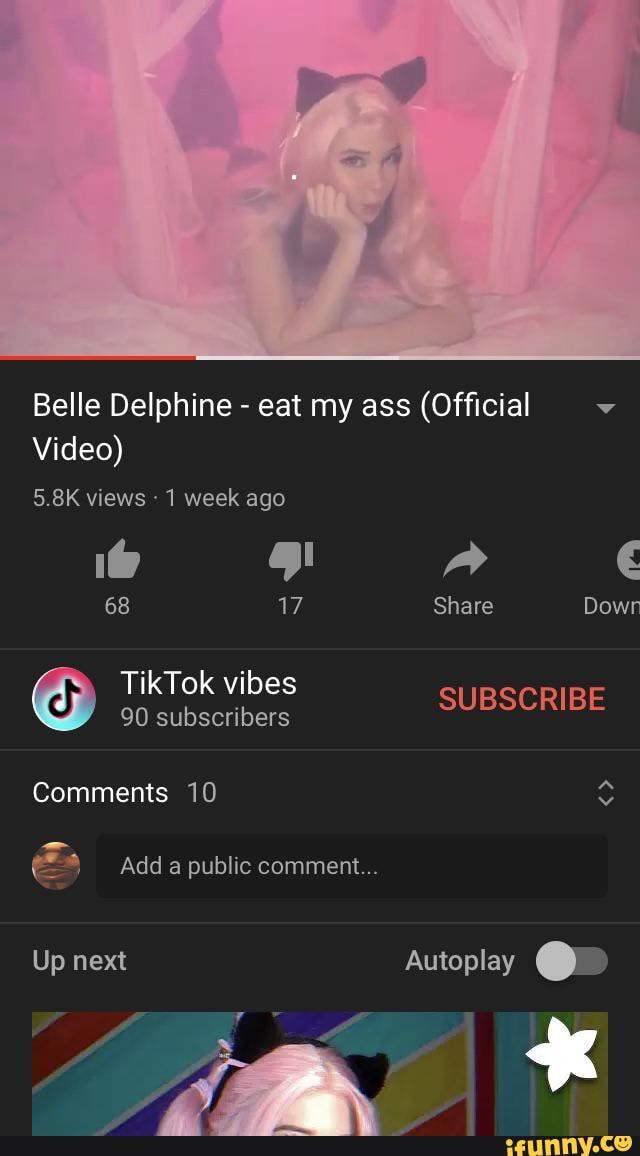 Delphine butt belle Belle Delphine