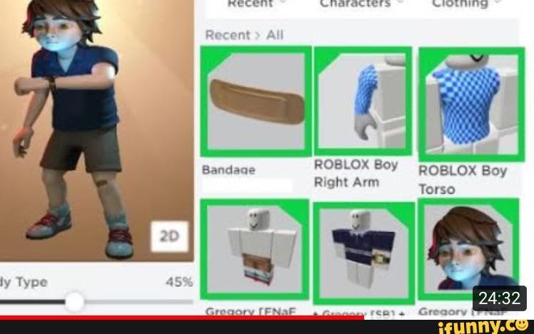 ROBLOX Boy Left Arm - Roblox