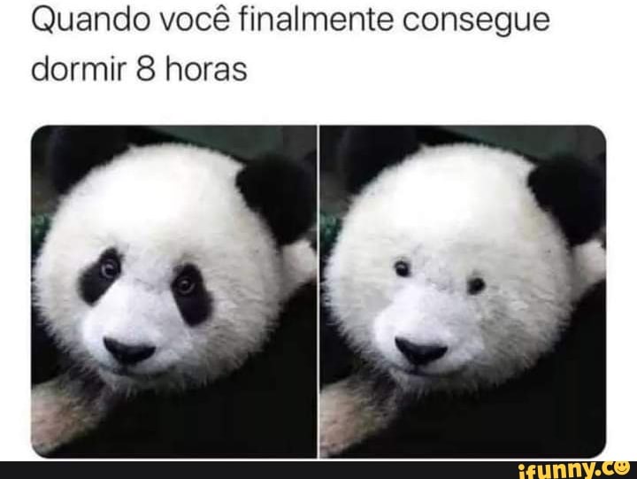 Quando você finalmente consegue dormir horas