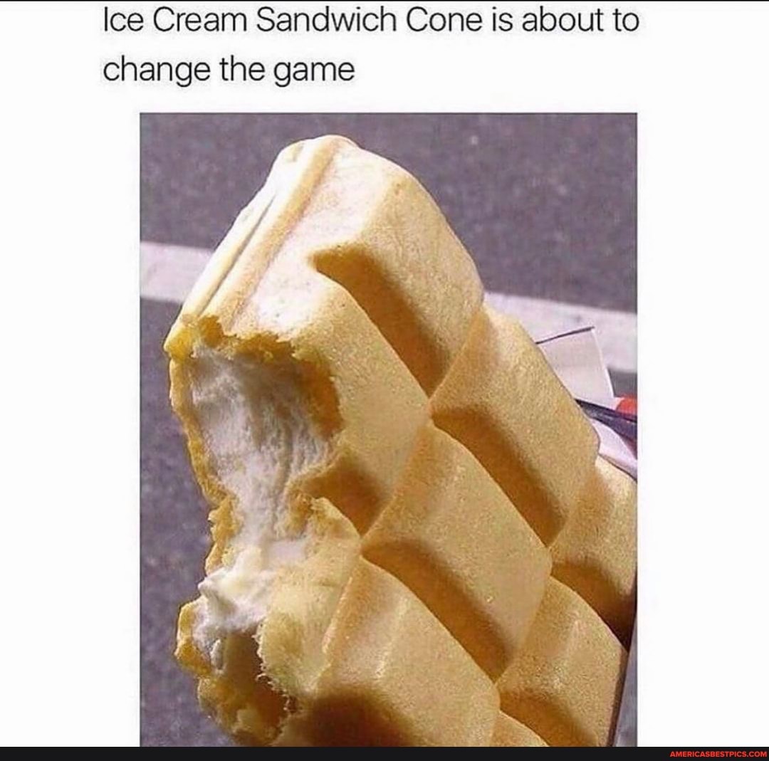 Ice Cream Sandwich Cone is about to change the game