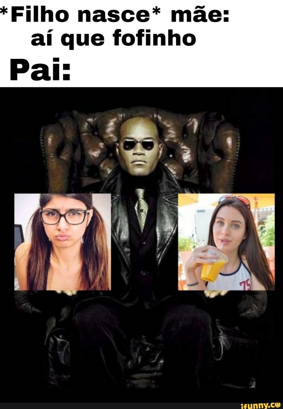 *Filho nasce* mãe: aí que fofinho
Ra