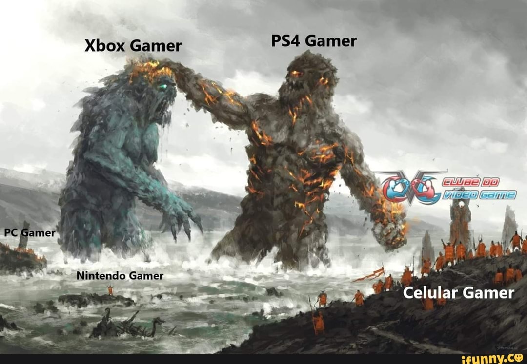 Xbox Gamer PS4 Gamer