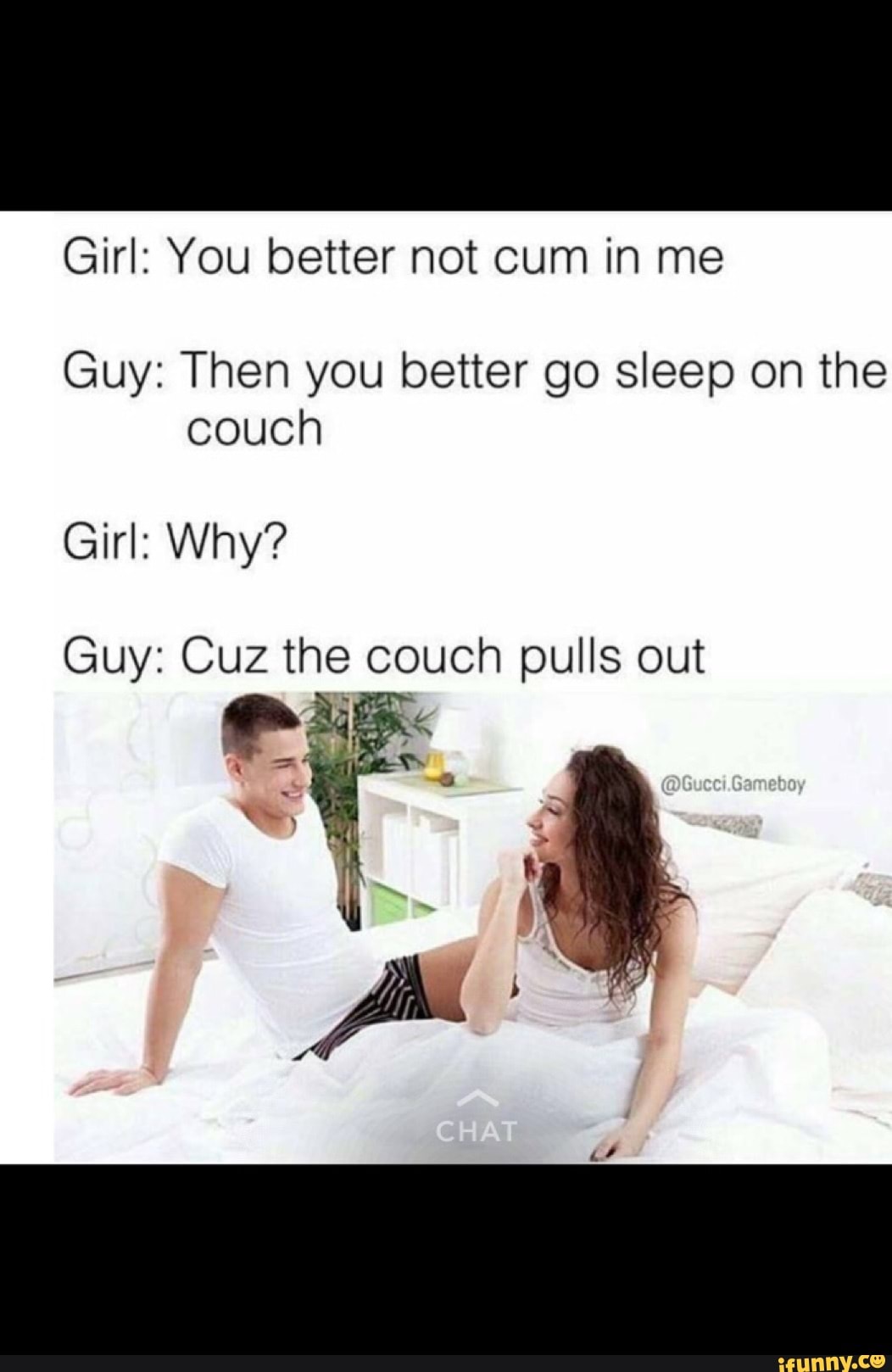 guy cums on sleeping girl