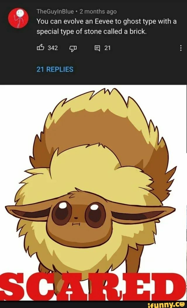 TheGuyinBlue ths ago You can evolve an Eevee to ghost type