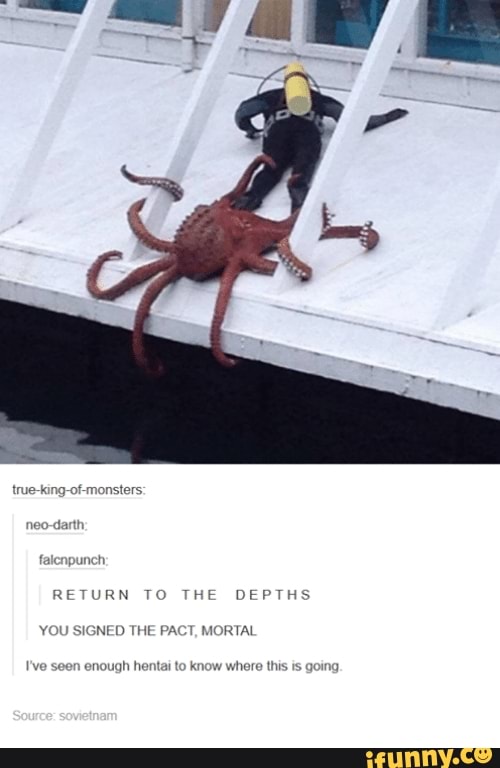 true-king-of- monsters:
RETURN TO THE DEPTHS
YOU SIGNED THE PACT, MORTAL
en
enough hentai to know where this is going