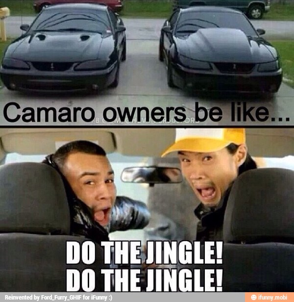 Camaro owners be
tik
DO THE TINGLE!