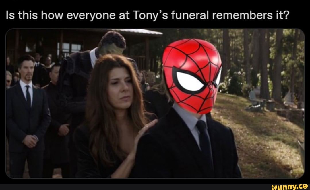 Is this how everyone at Tony's funeral remembers it?
> Ri
