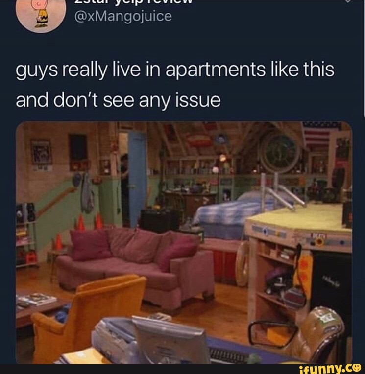 See this like. Guys really Live in Apartments like this and don't see any Issue. Guys Live in Apartments like this. Guys really Live in Apartments like this. Live like this Quadeca.