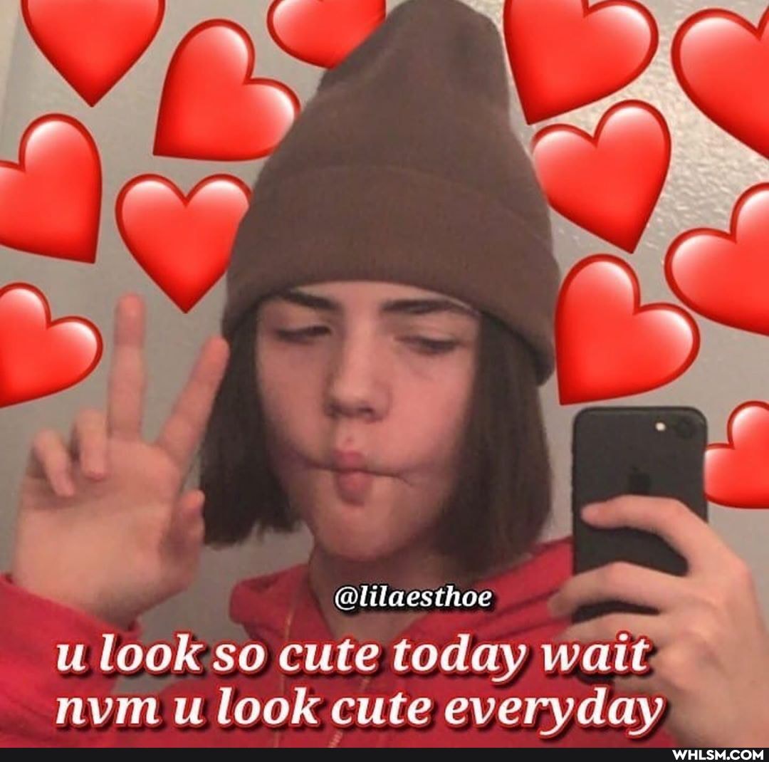 @lilaesthoe
u look so cute today wait mum u look cute everyday
