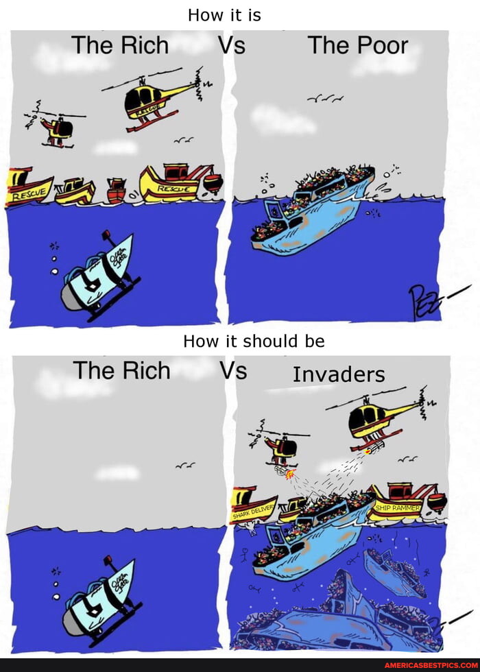 How it is The Rich Vs The Poor How it should be The Rich Vs Invader ...