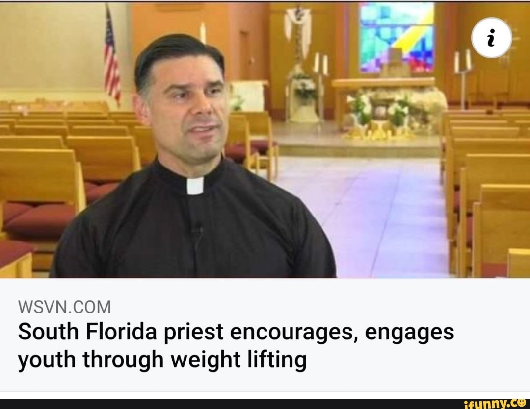 South Florida priest encourages, engages youth through weight lifting