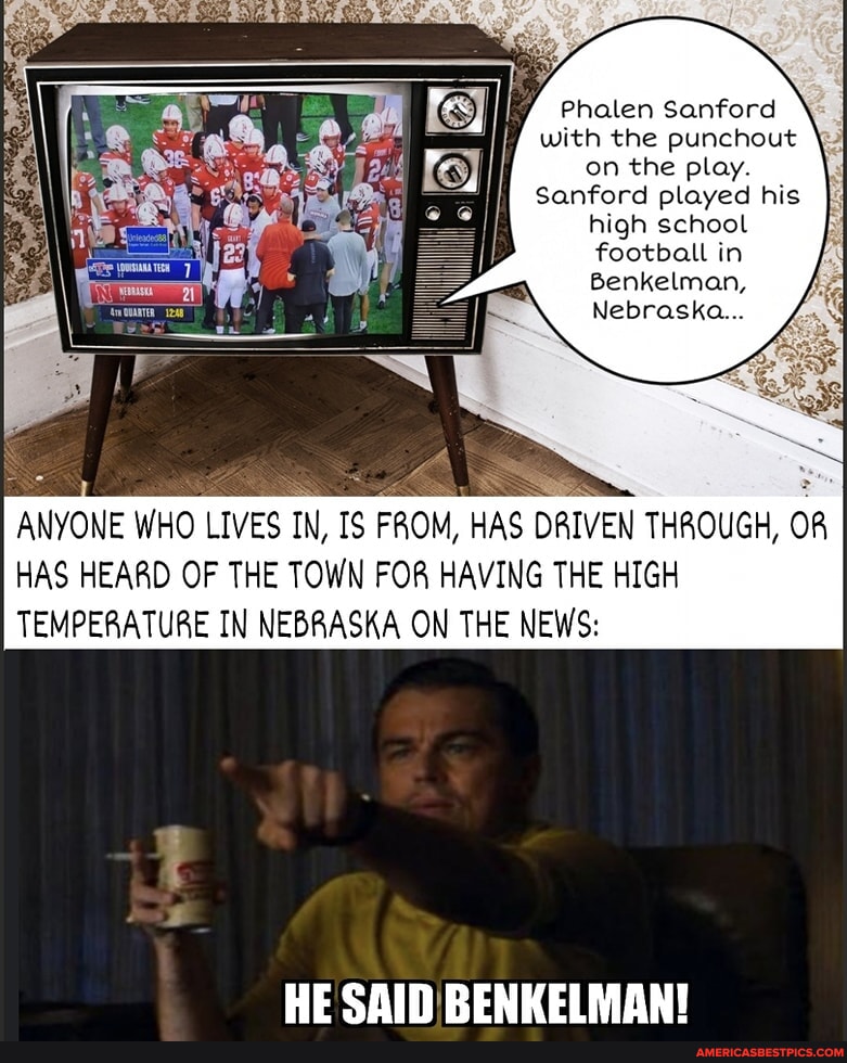 We ️ Our Small Towns... Phalen Sanford with the punchout on the play