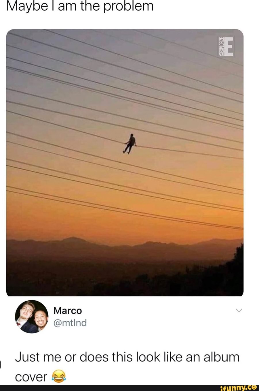 Just me or does this look like an album
cover (5
